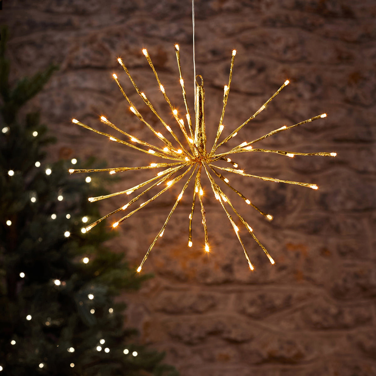Étoiles Lumineuses Polaires d'Extérieur de 45 cm à LED avec Effet Scintillant