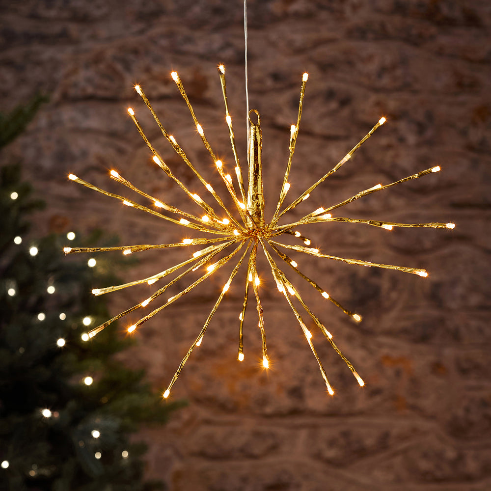 Étoiles Lumineuses Polaires d'Extérieur de 45 cm à LED avec Effet Scintillant