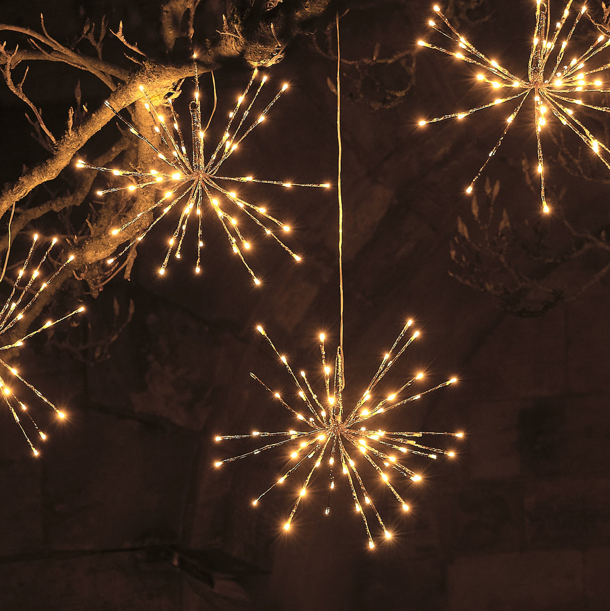 Étoiles Lumineuses Polaires d'Extérieur de 45 cm à LED avec Effet Scintillant