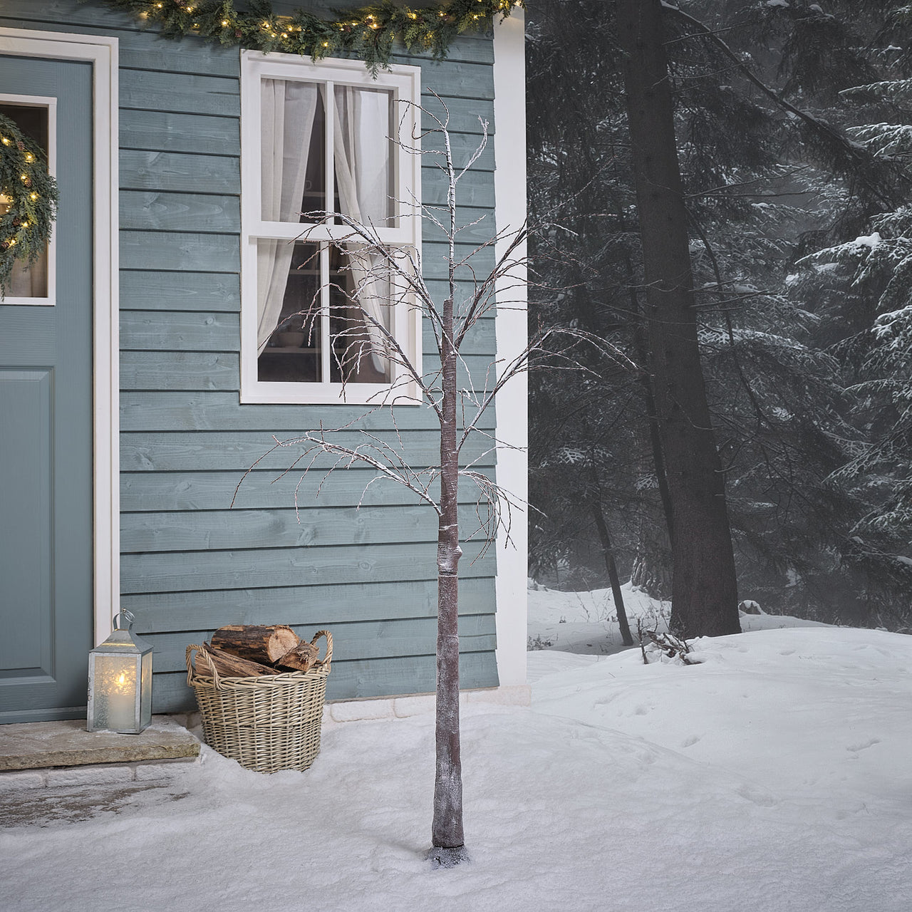 Arbre Lumineux d'Extérieur de 1,8 m à Micro LED