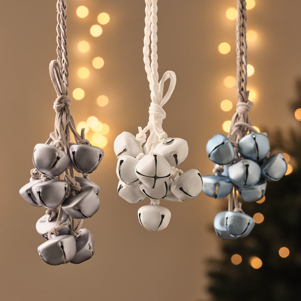 Lot de 3 Clochettes de Noël à Suspendre