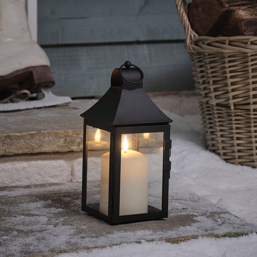 Lanterne de Jardin Albury de 25 cm avec Bougie TruGlow® et Télécommande