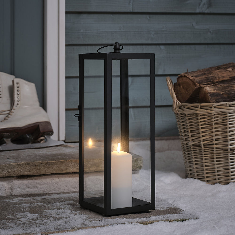 Grande Lanterne de Jardin Bowen avec Bougie TruGlow®