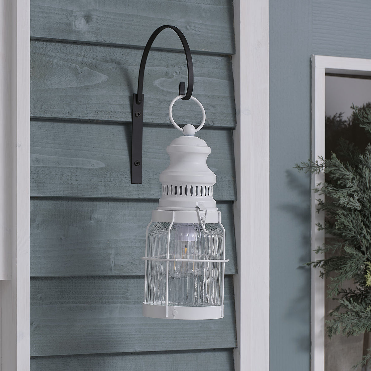 Lanterne Filament d’Extérieur Rechargeable Alaska Storm de 30 cm