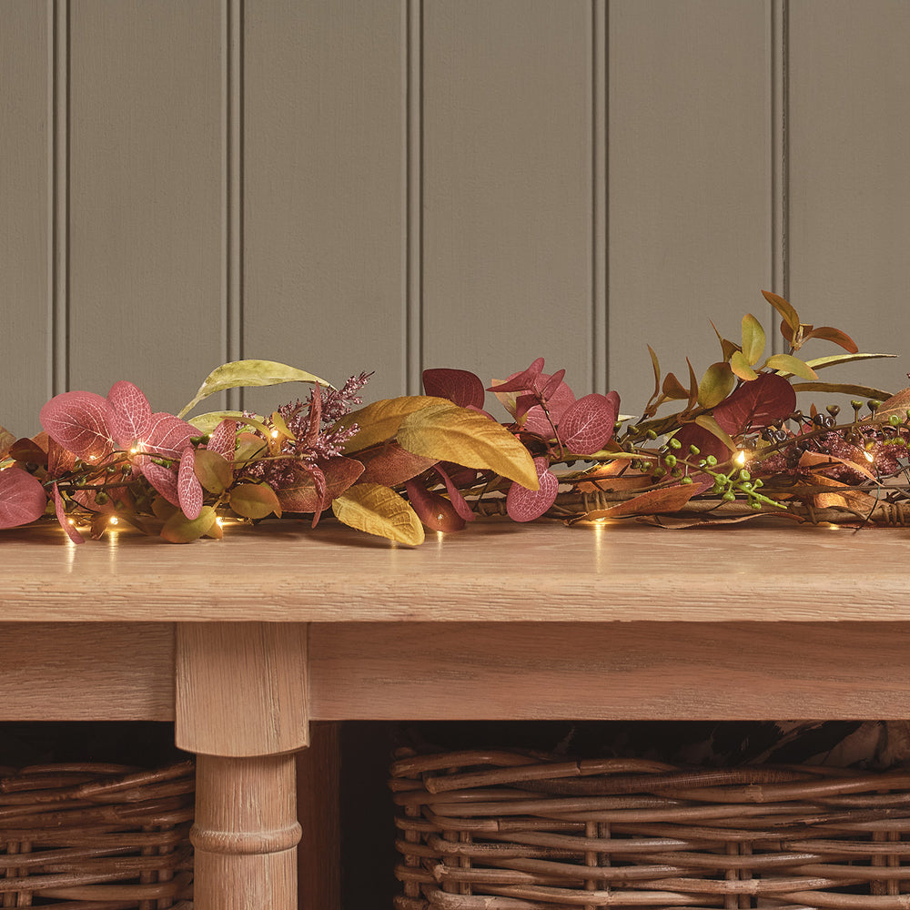 Guirlande Automne-Hiver Pré-éclairée de 1,5 m