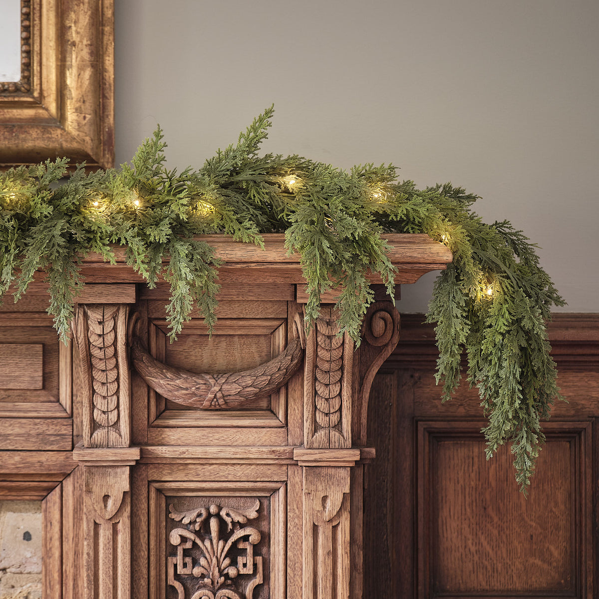 Guirlande de Noël Pré-éclairée Conifère de 1,8 m