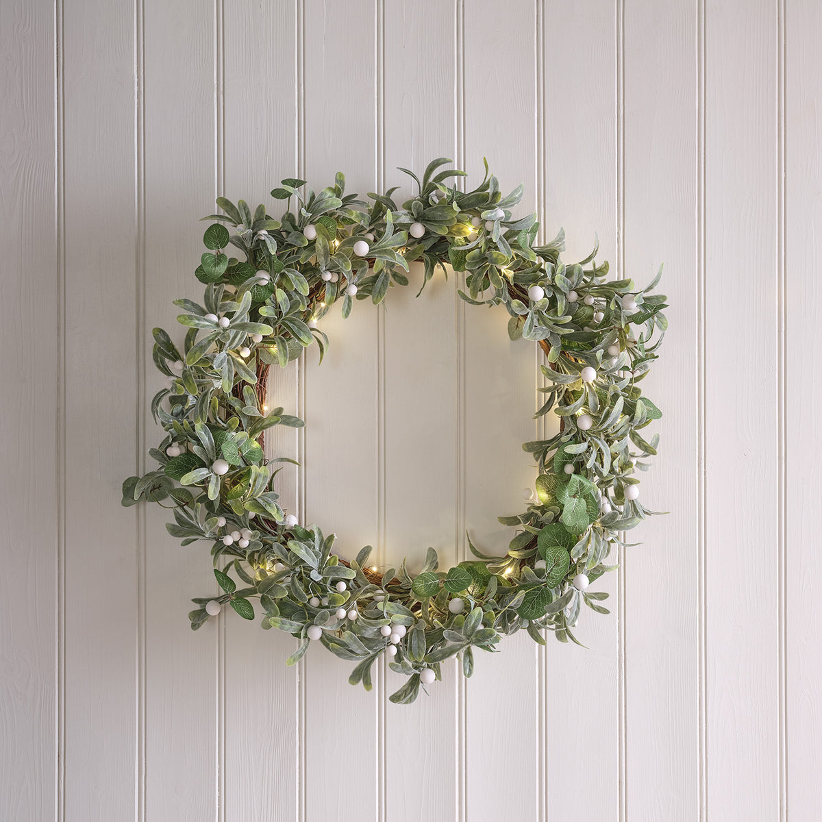 ELAYARD 2 Pièces Cadres De Couronne De Noël Verts - Anneaux Floraux Modernes Pour Décoration DIY Et Guirlandes Festives
