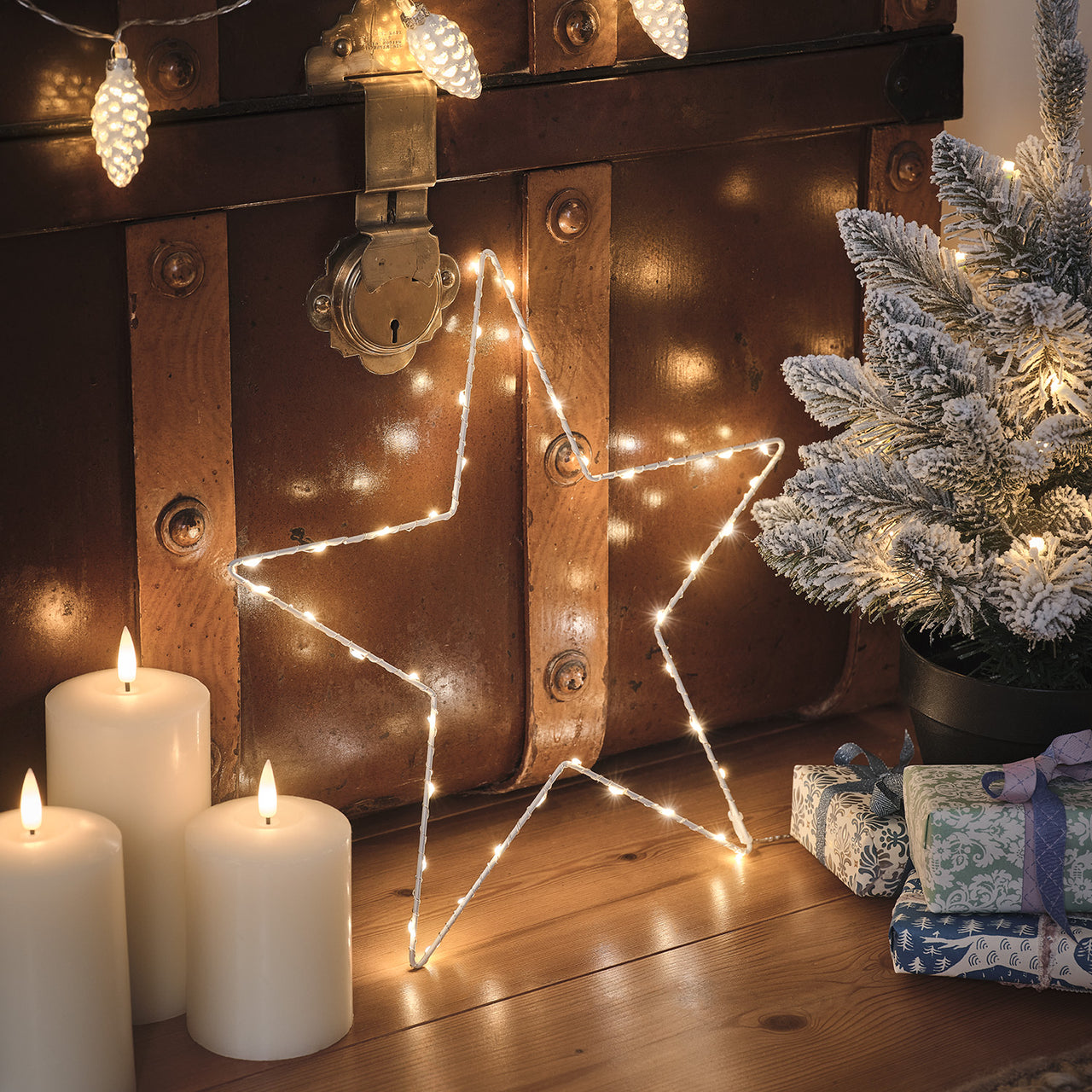 Étoile Lumineuse Osby de 34 cm