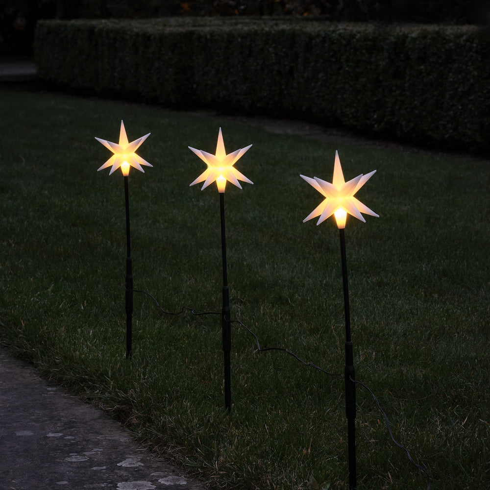 Balises Lumineuses Étoiles Filantes en 3D de 50 cm