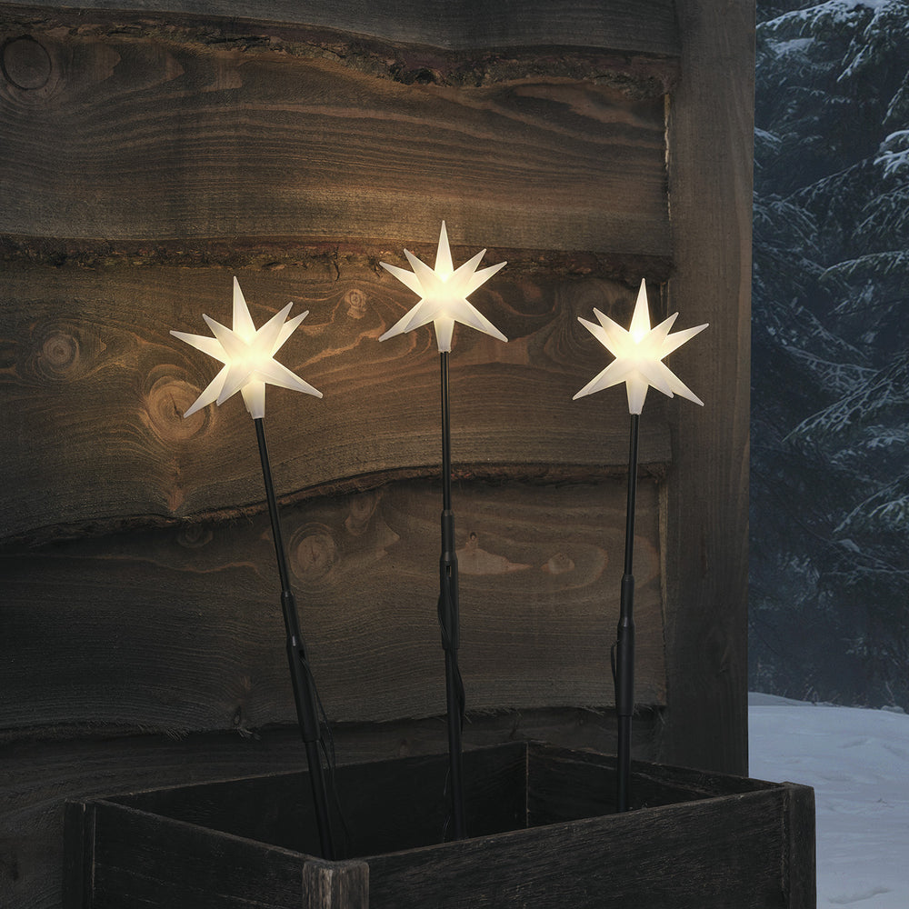 Balises Lumineuses Étoiles Filantes en 3D de 50 cm