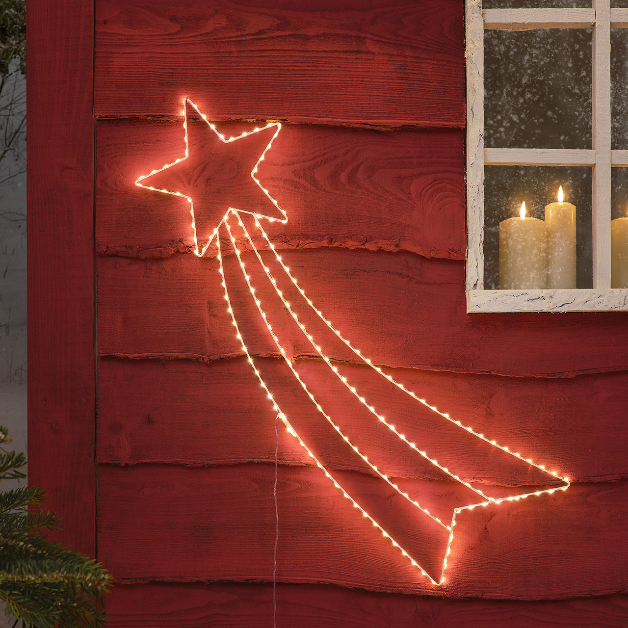 Étoile Filante Lumineuse à 184 LED