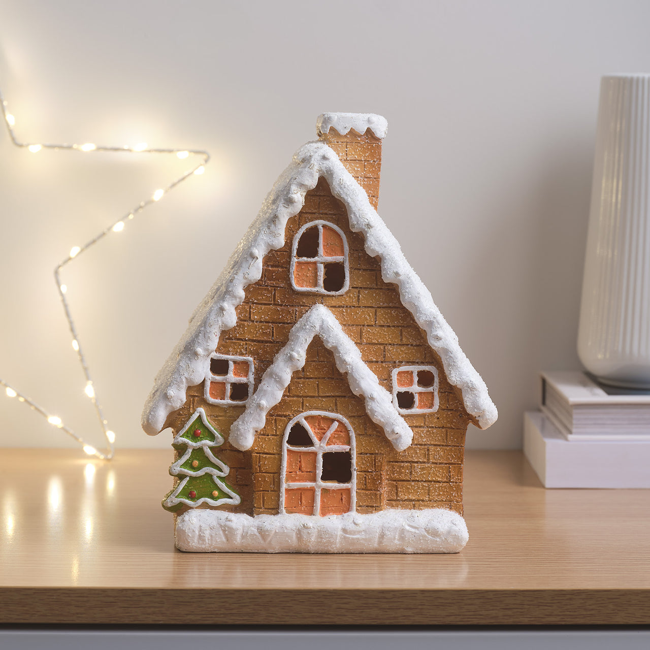 Maison Lumineuse en Pain d’Épices