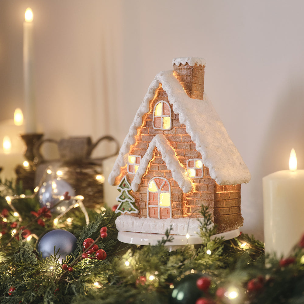 Maison Lumineuse en Pain d’Épices