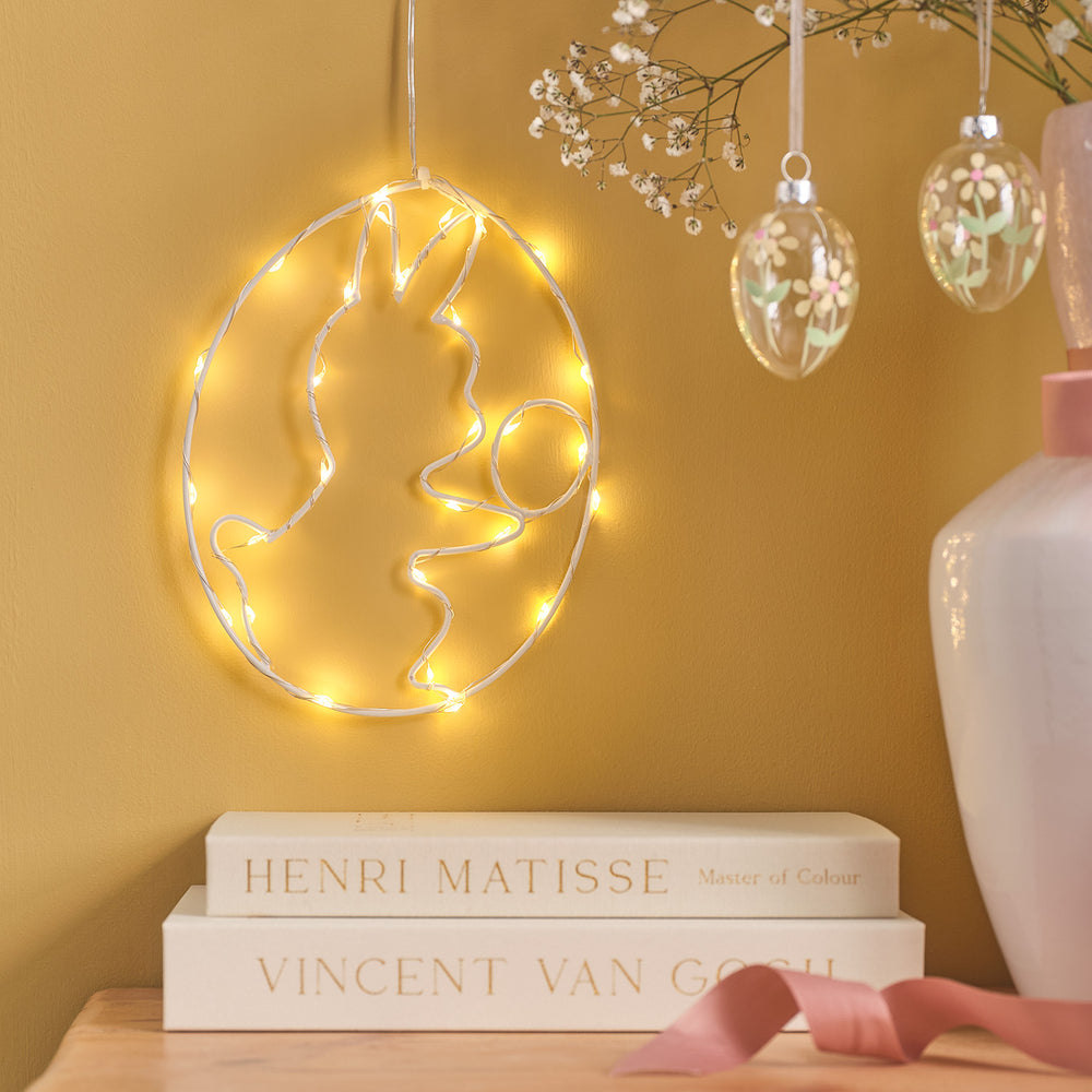 Œuf de Pâques Lumineux Suspendu à Micro LED