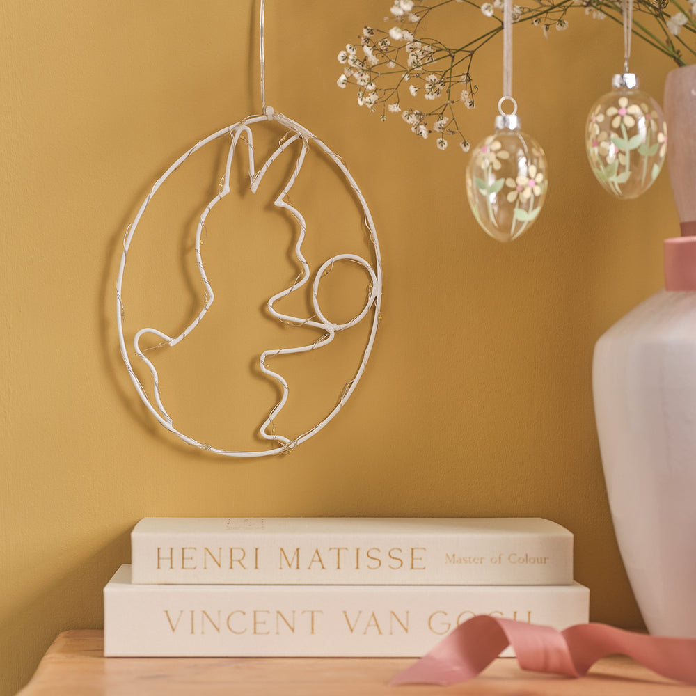 Œuf de Pâques Lumineux Suspendu à Micro LED