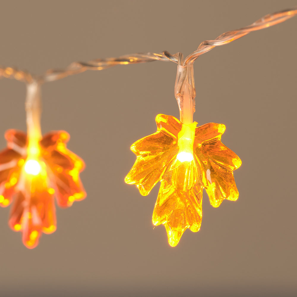 Guirlande Lumineuse à 20 Feuilles d’Érable