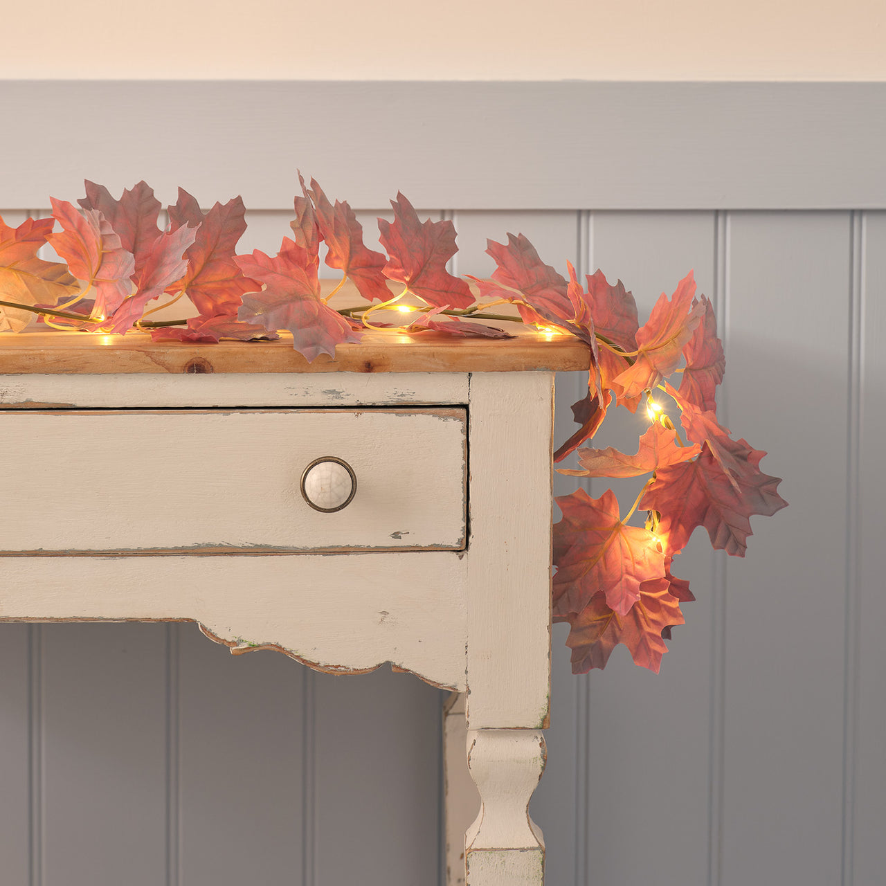 Guirlande d’Automne Lumineuse à Feuilles d’Érable 2,5 m