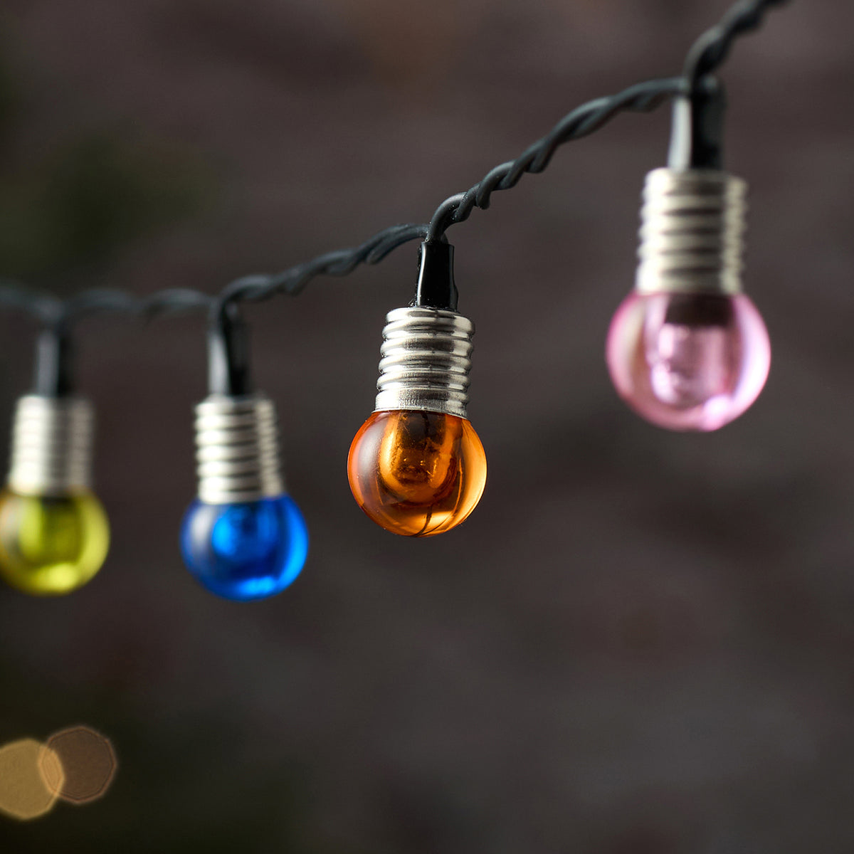 Guirlande Lumineuse d’Extérieur à 50 Mini Globes Multicolores