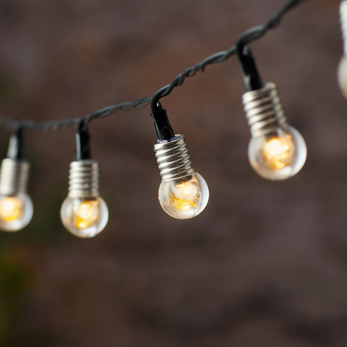Guirlande Lumineuse d’Extérieur à 50 Mini Globes Cristal