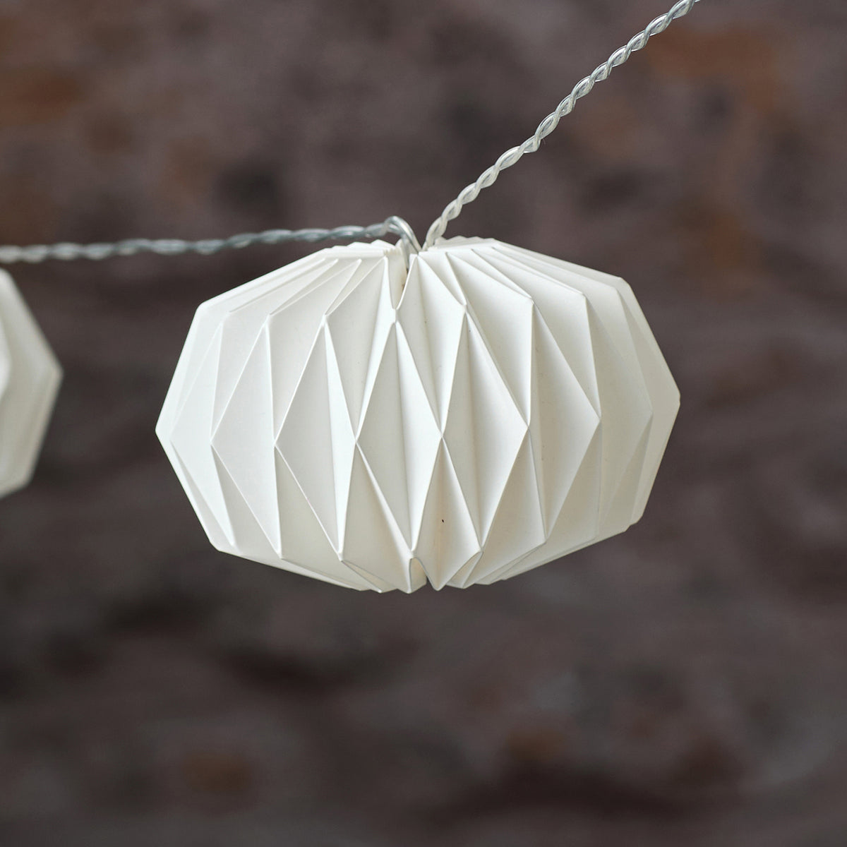 Guirlande Lumineuse d’Extérieur à 10 Lanternes en Papier