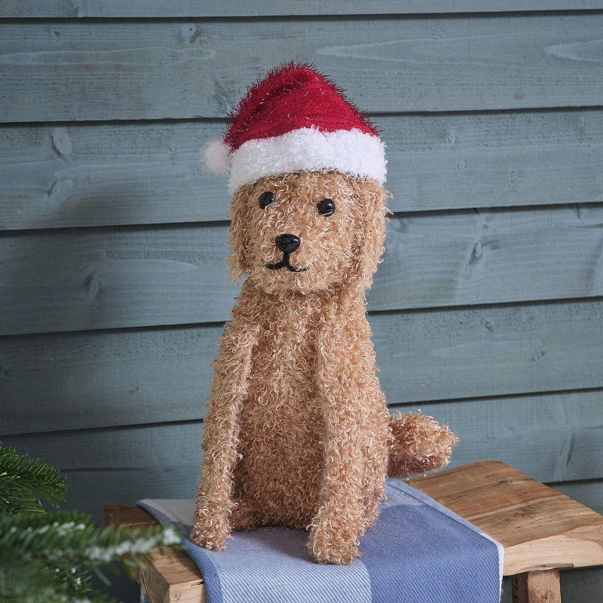 Labradoodle de Noël Lumineux  d’Extérieur de 42 cm