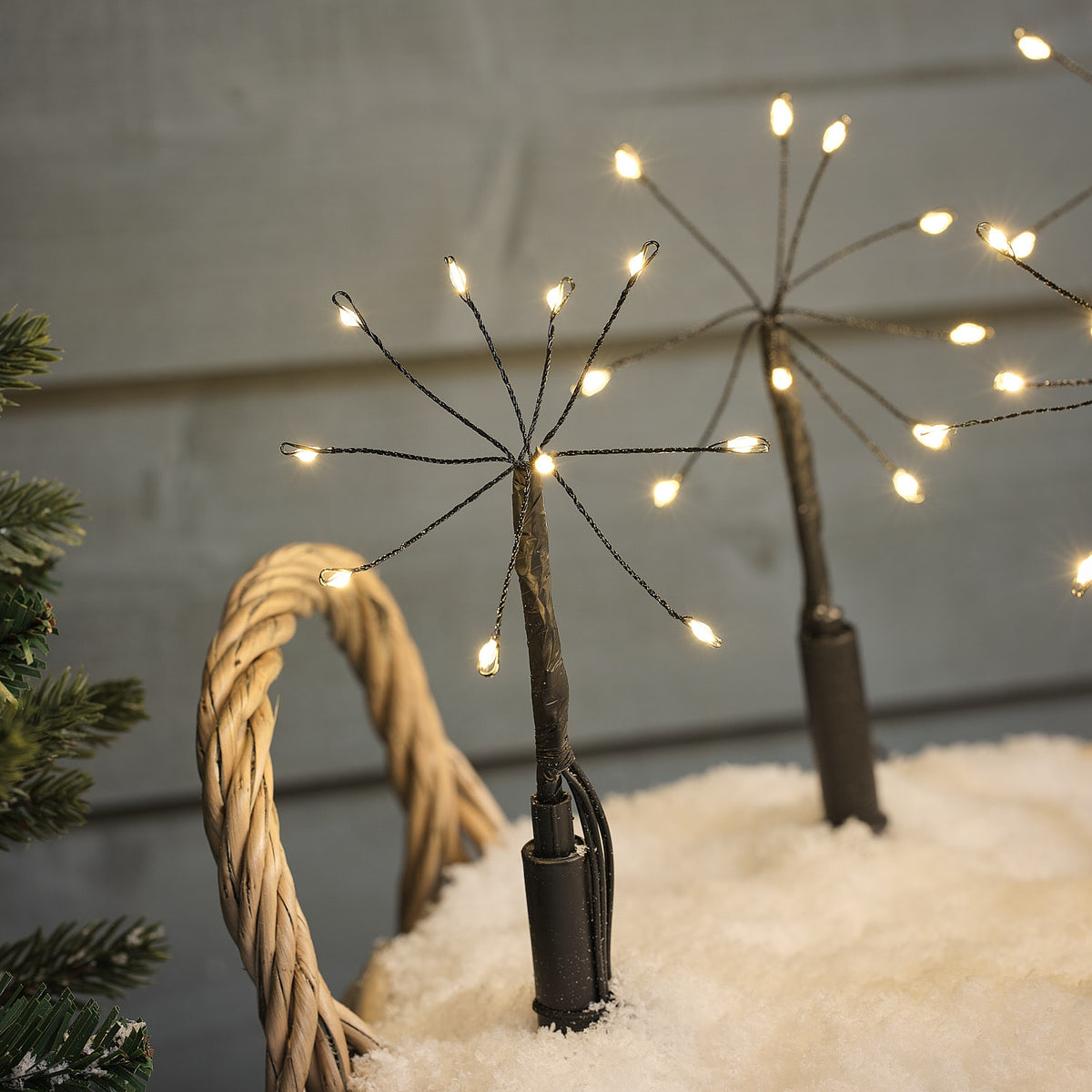 10 Balises Lumineuses à Planter Étoiles Filantes