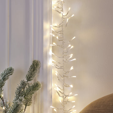 Guirlande Lumineuse en Grappe de 5 m, à LED Bicolores