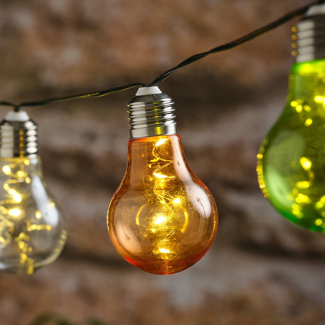 Guirlande Guinguette Solaire aux Teintes Pastel