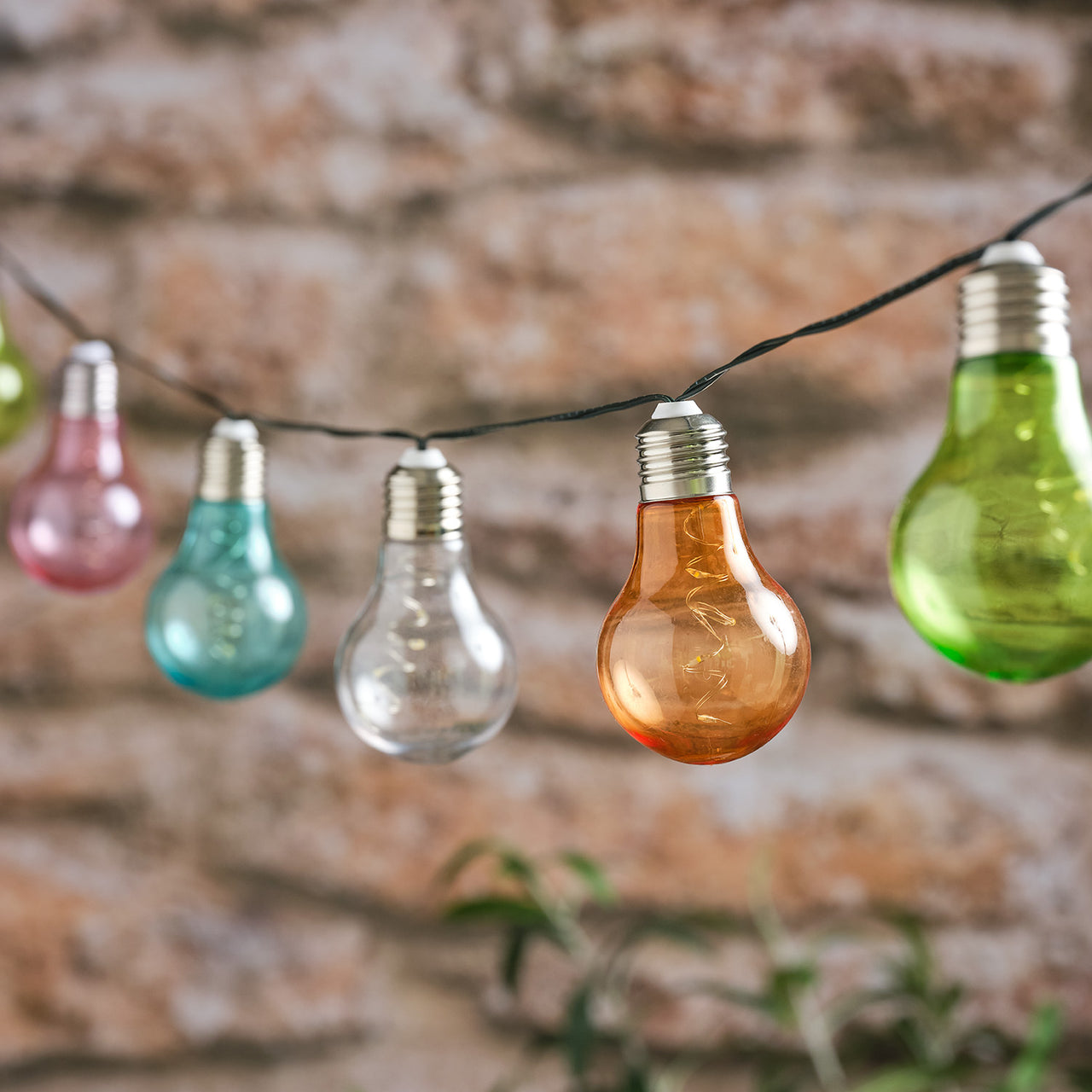 Guirlande Guinguette Solaire aux Teintes Pastel