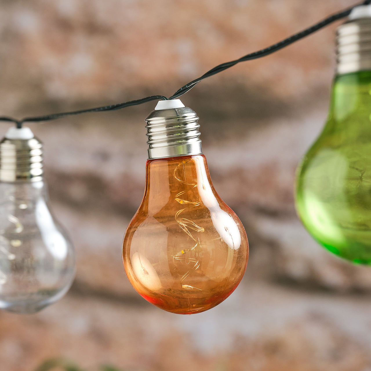 Guirlande Guinguette Solaire aux Teintes Pastel