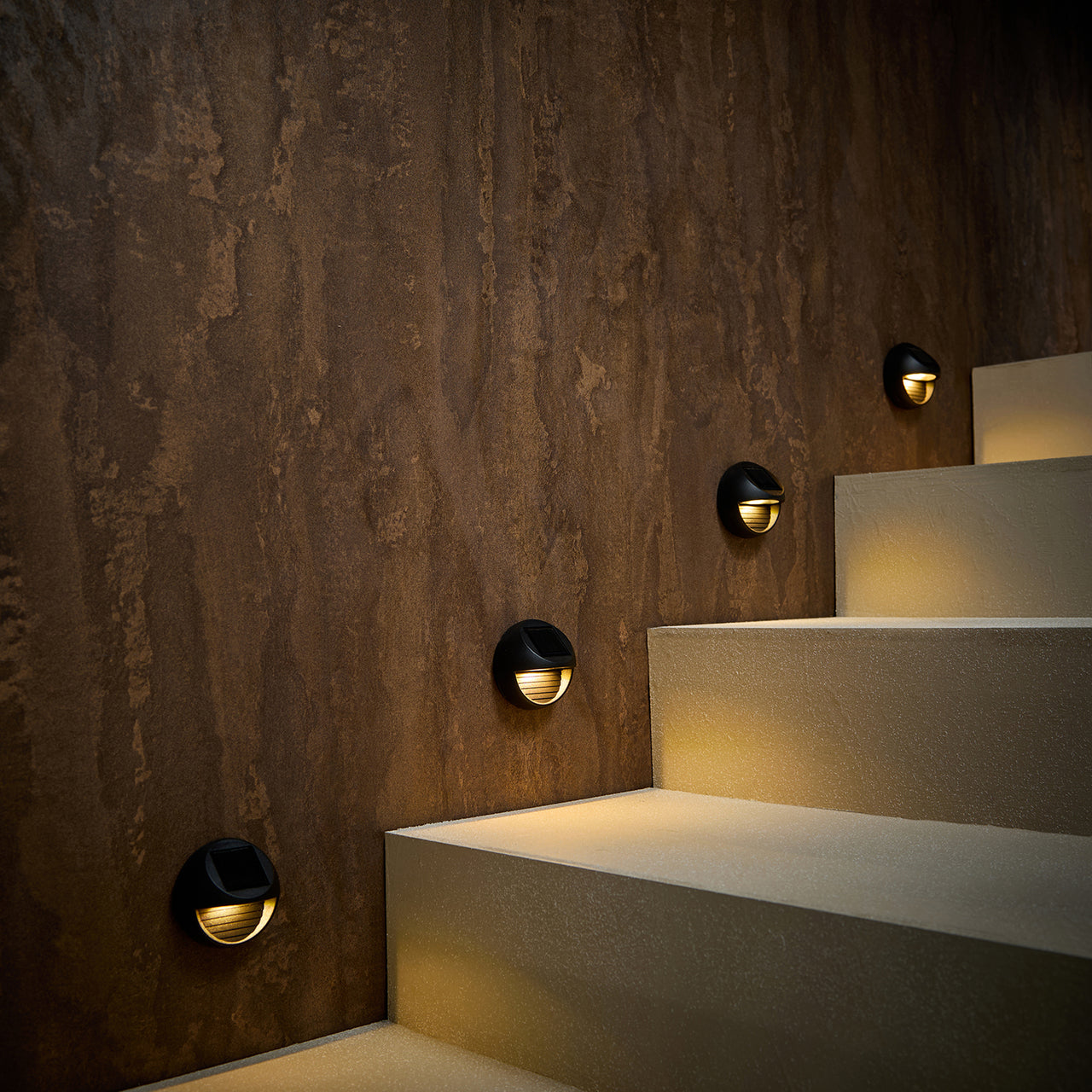 Mini Lampe Solaire pour Clôture, Bordure ou Escalier