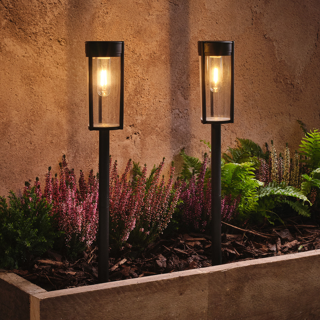 2 Balises Lumineuses Solaires Woburn