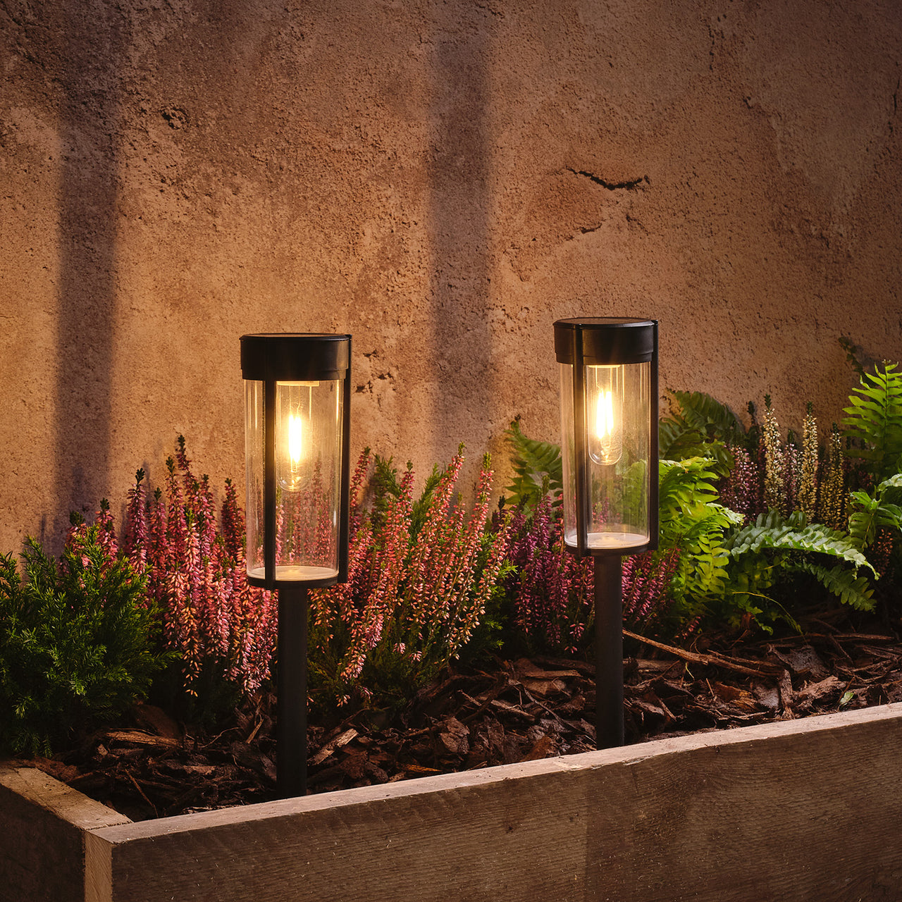 2 Balises Lumineuses Solaires Woburn