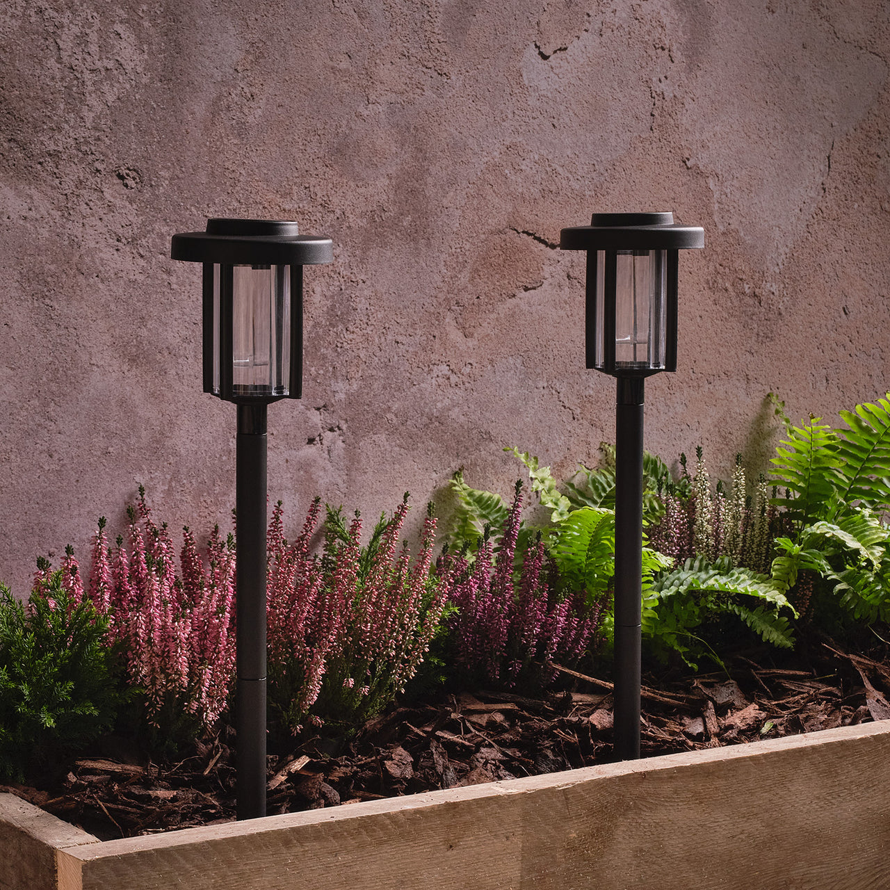 Lot de 2 Balises Solaires à Filament Dartmoor