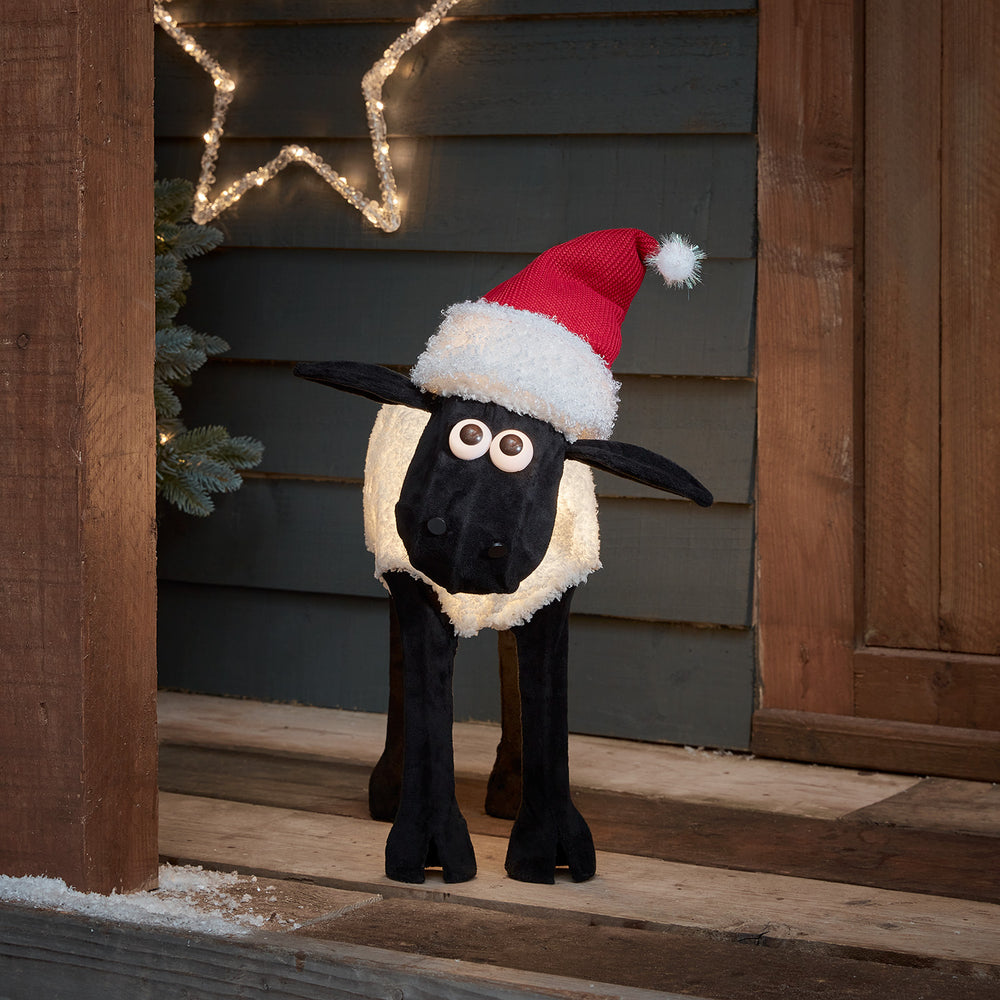 Shaun le Mouton™ Figurine Lumineuse de Noël