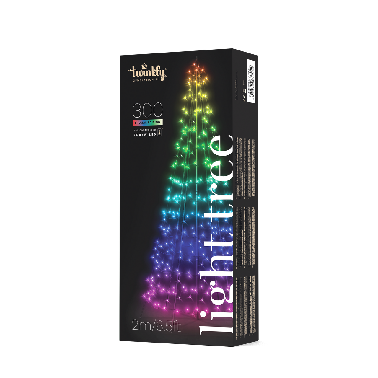 Sapin de Noël Connecté Twinkly de 2 mètres pour Extérieur avec 300 LED