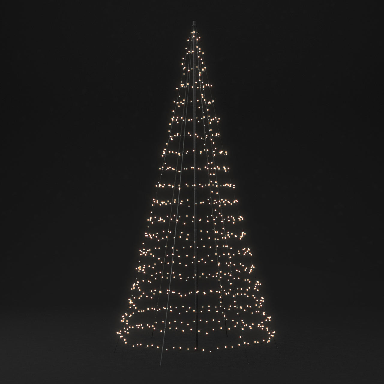 Sapin de Noël Connecté Twinkly de 2 mètres pour Extérieur avec 300 LED