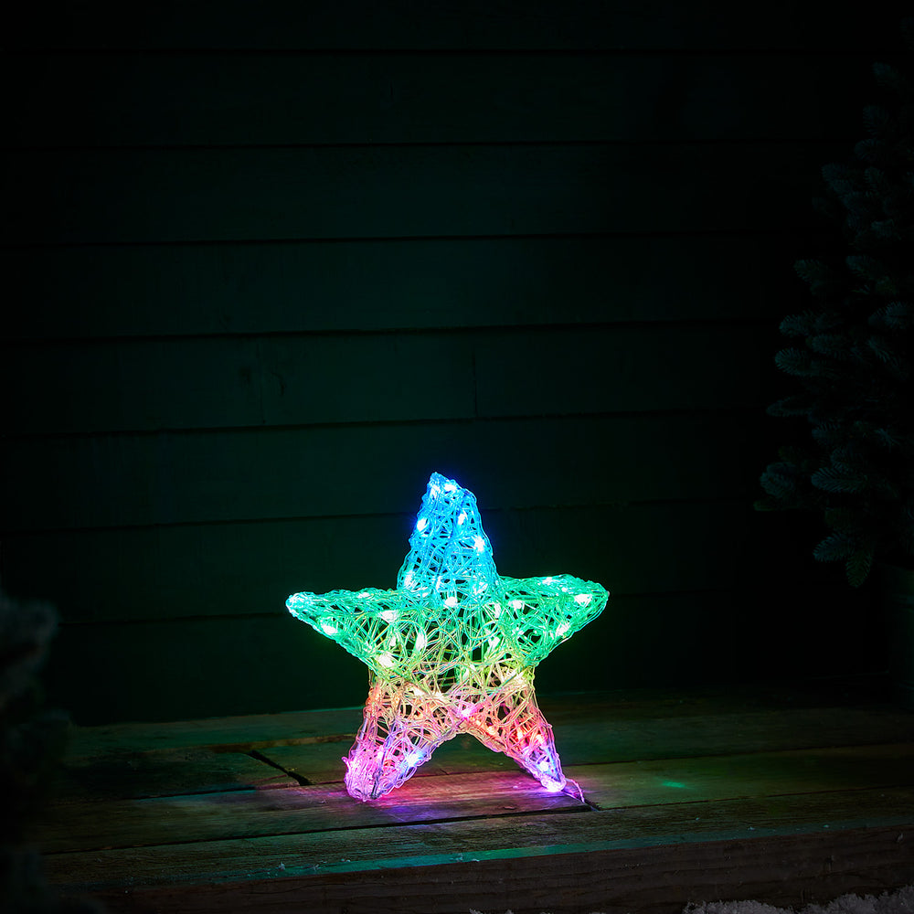 Petite Étoile Lumineuse Twinkly en Acrylique de 35 cm