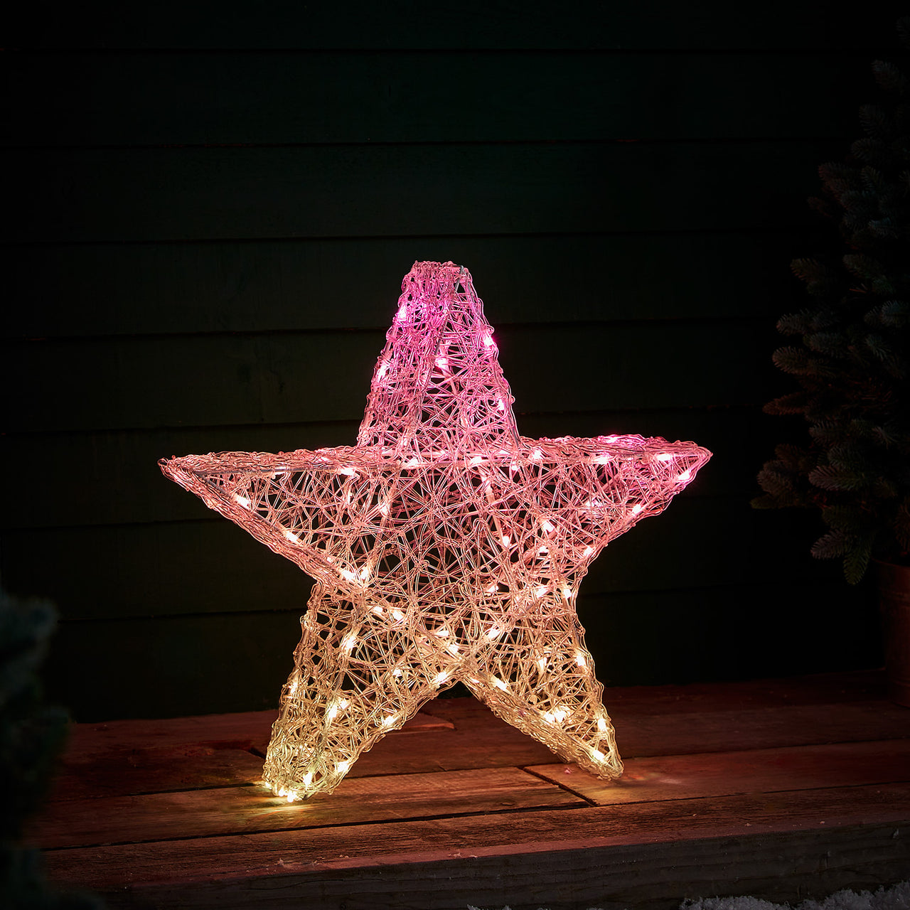 Étoile Lumineuse Twinkly en Acrylique de 60 cm
