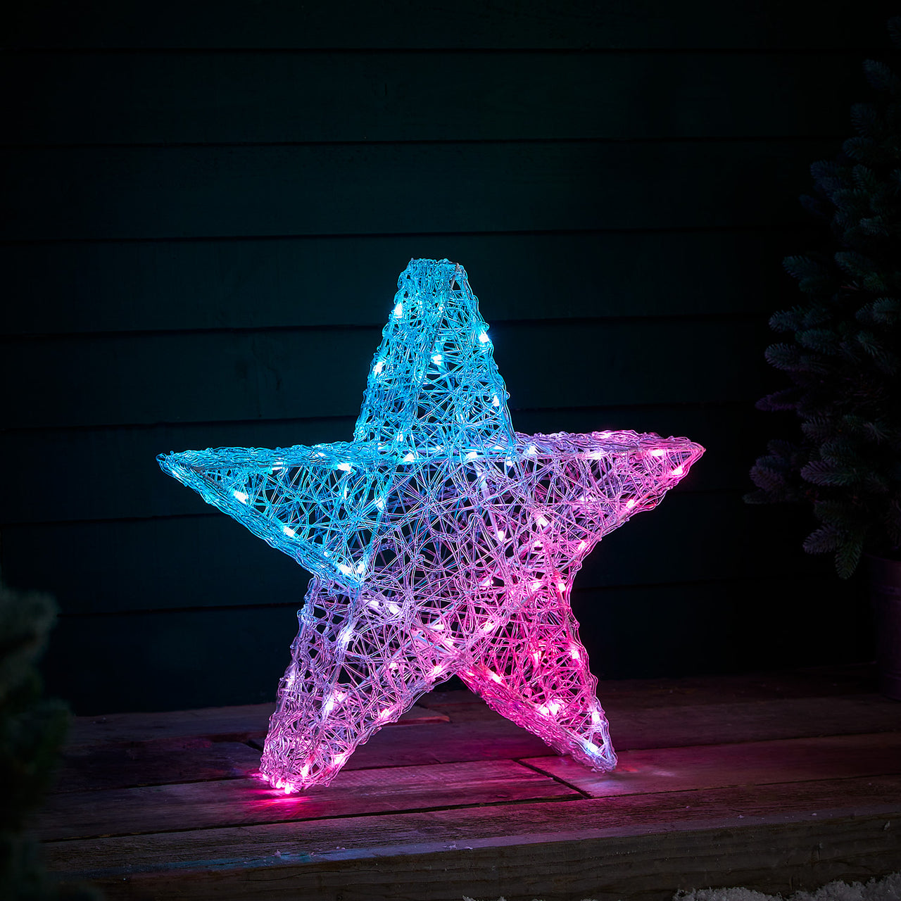 Étoile Lumineuse Twinkly en Acrylique de 60 cm