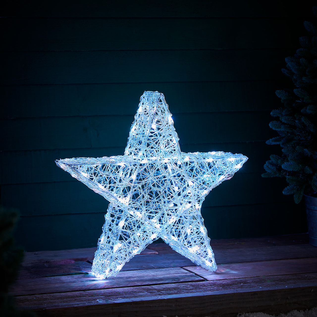 Étoile Lumineuse Twinkly en Acrylique de 60 cm