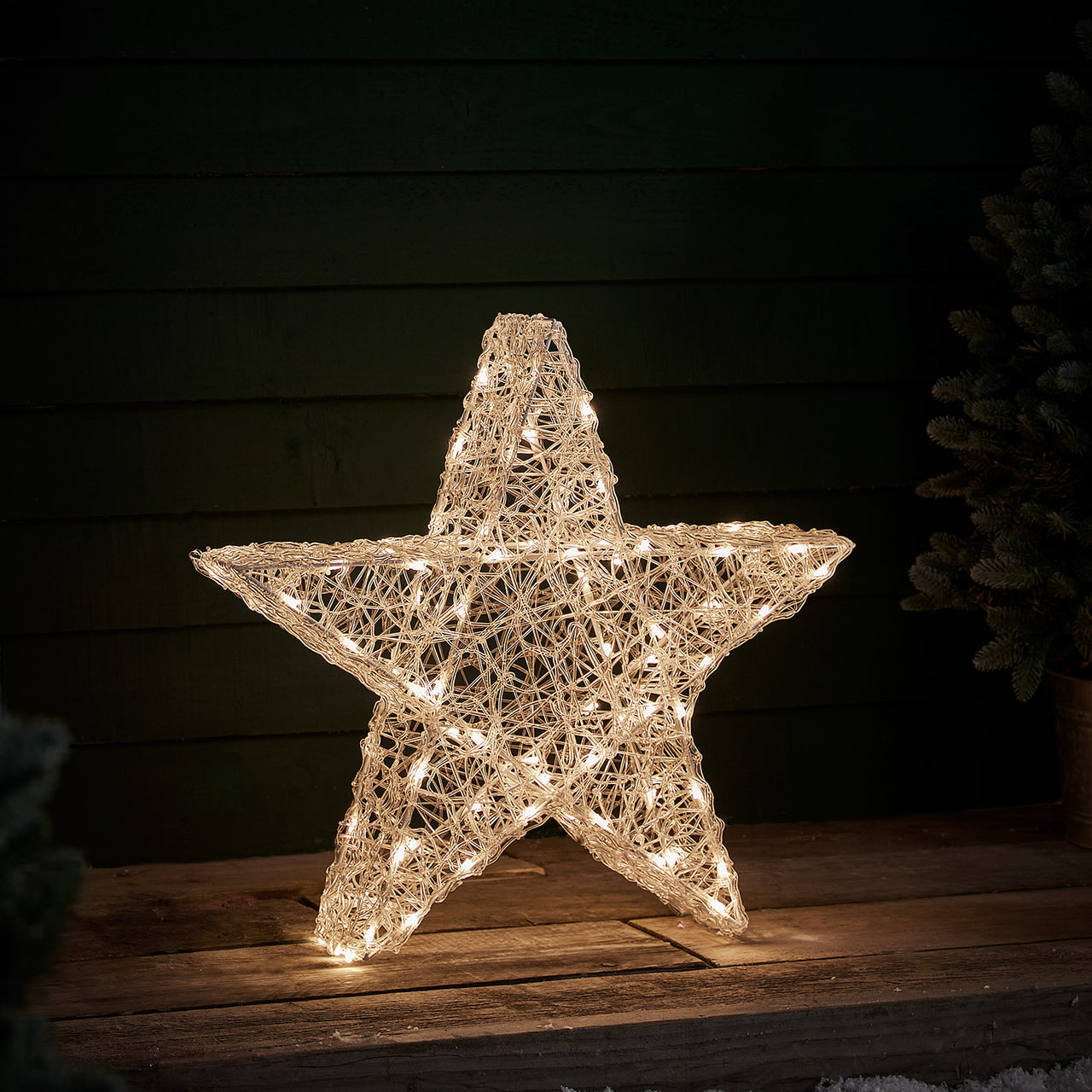 Étoile Lumineuse Twinkly en Acrylique de 60 cm