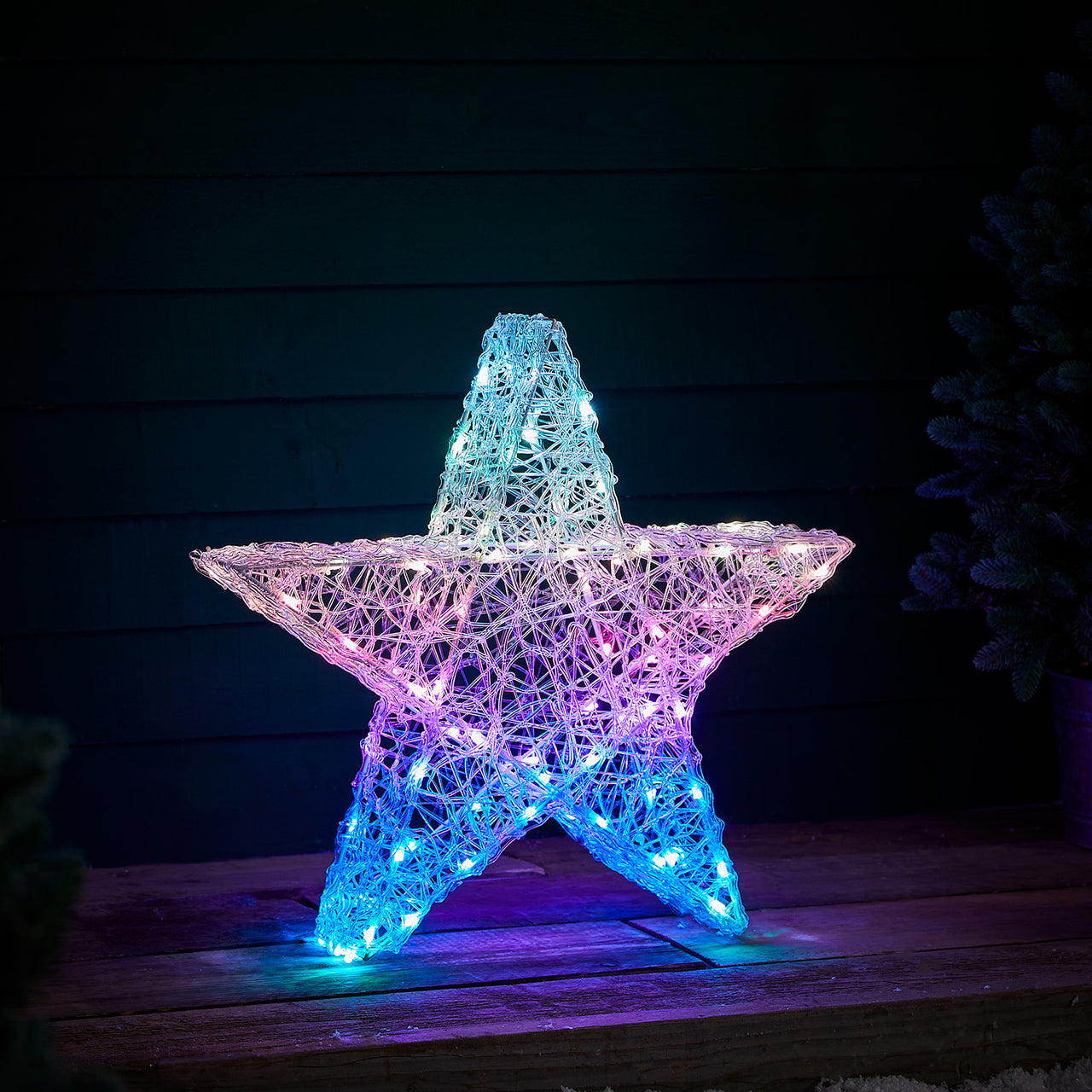 Étoile Lumineuse Twinkly en Acrylique de 60 cm