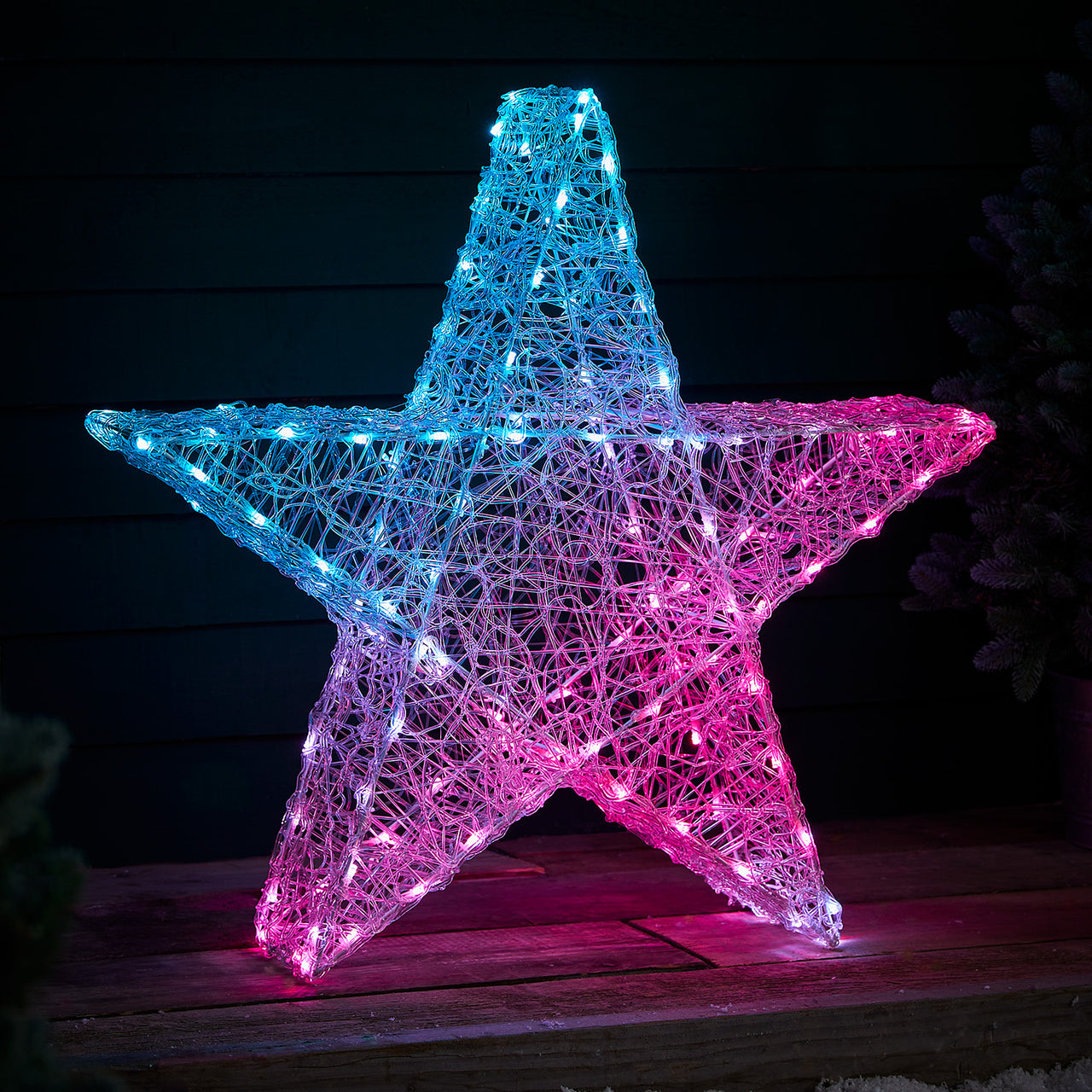 Grande Étoile Lumineuse Twinkly en Acrylique de 82 cm