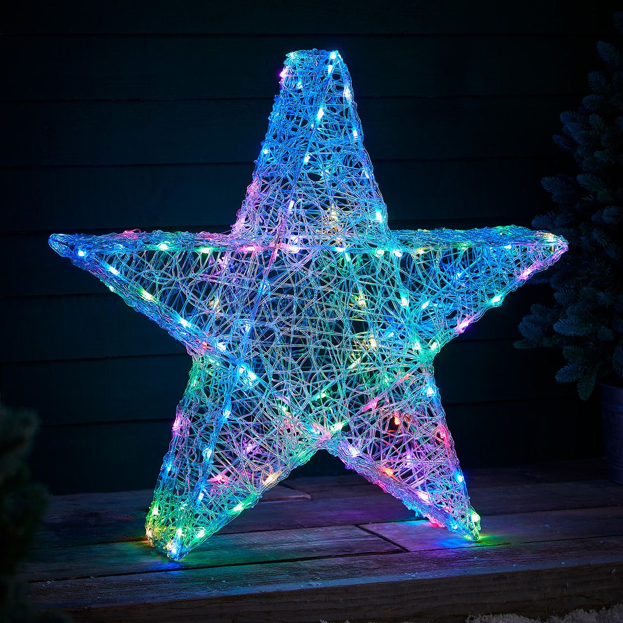 Grande Étoile Lumineuse Twinkly en Acrylique de 82 cm