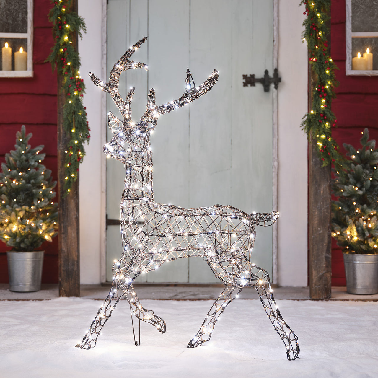 Cerf Lumineux Studley à LED Bicolore de 1,15 m