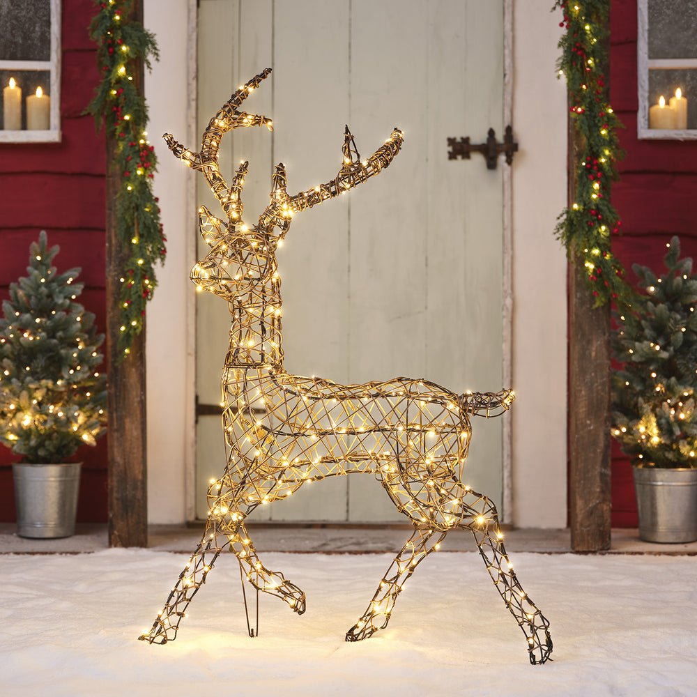 Cerf Lumineux Studley à LED Bicolore de 1,15 m