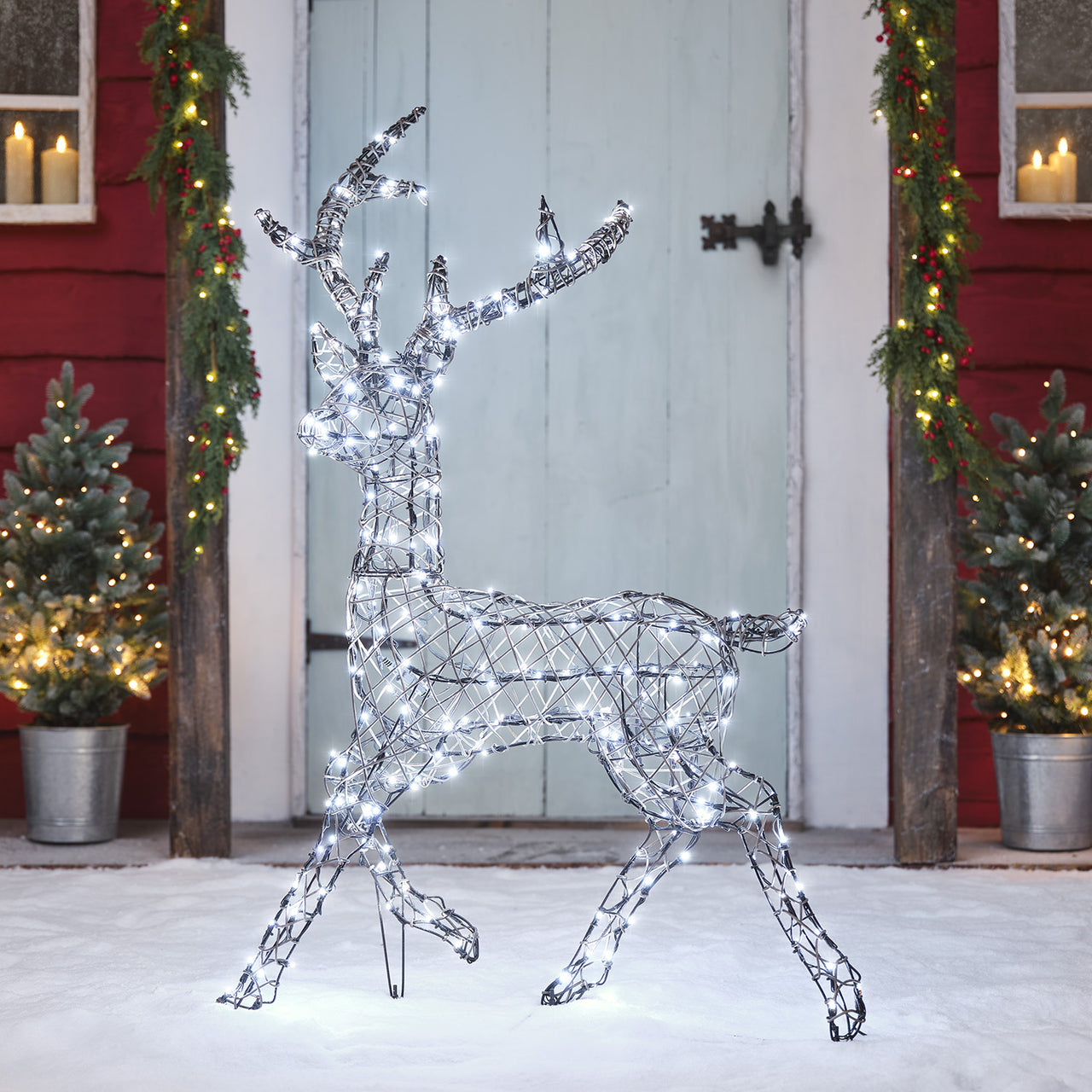 Cerf Lumineux Studley à LED Bicolore de 1,15 m