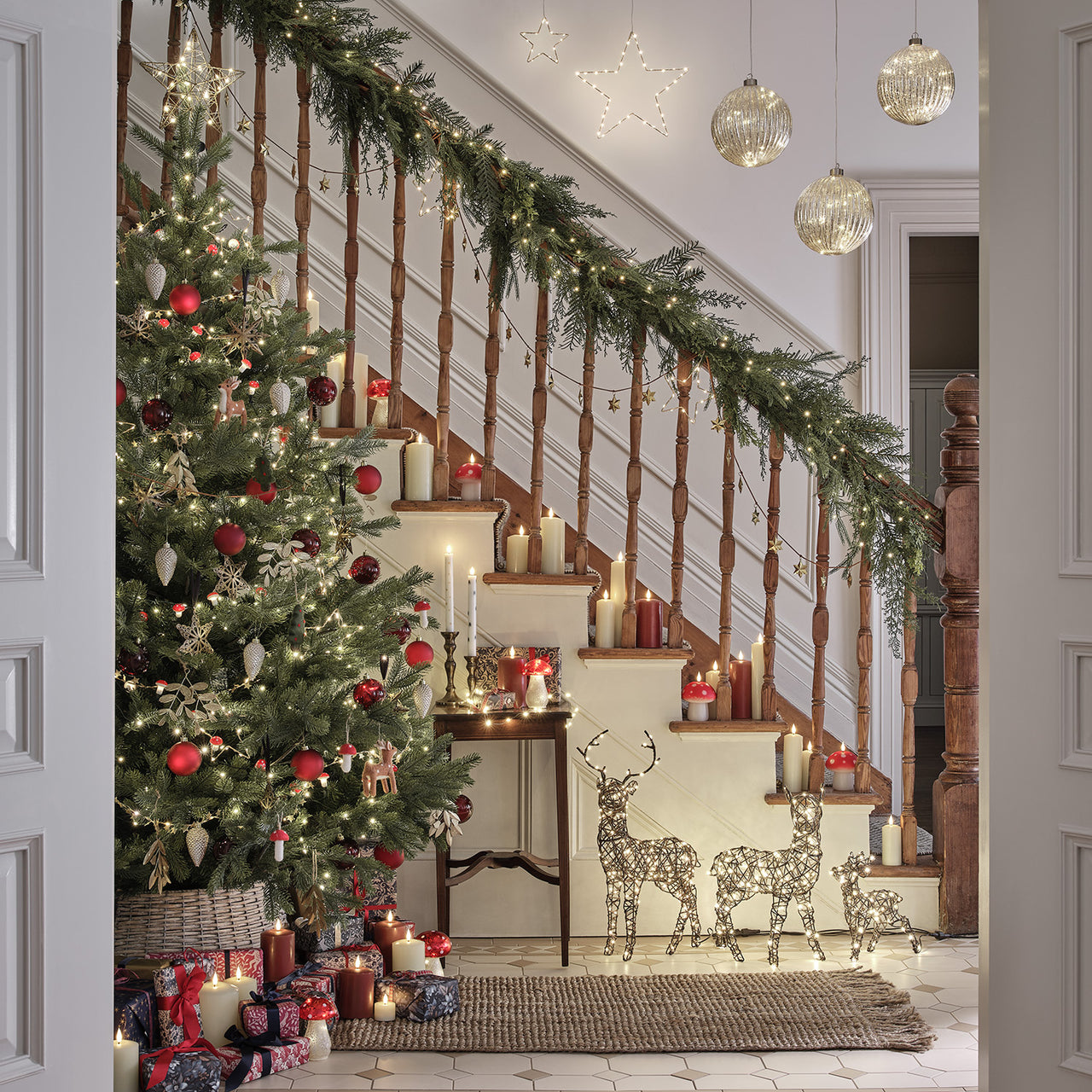 Cerf de Noël Lumineux Studley de 56 cm