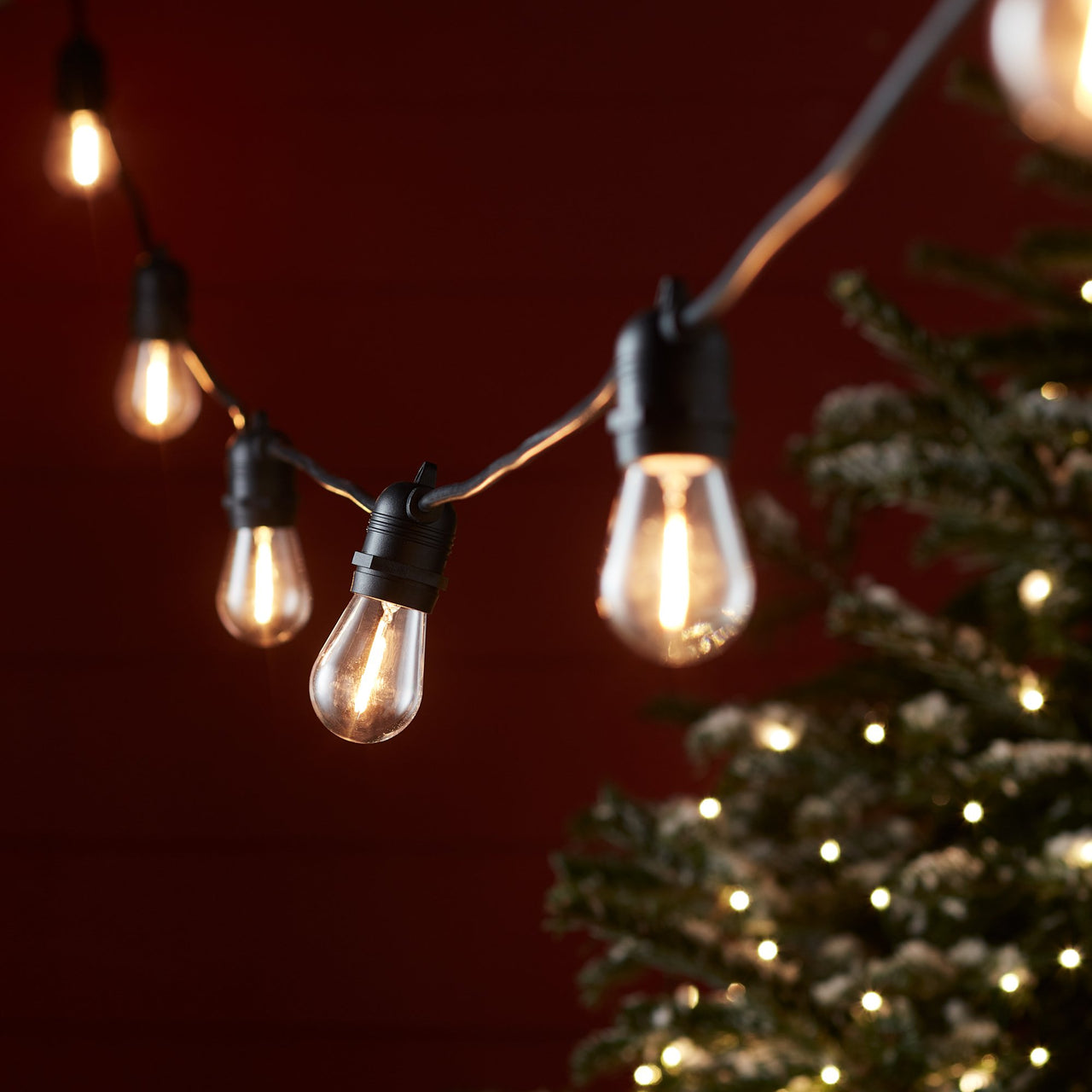Guirlande Guinguette Ultimate Connect 30m 60 LED Blanc Chaud